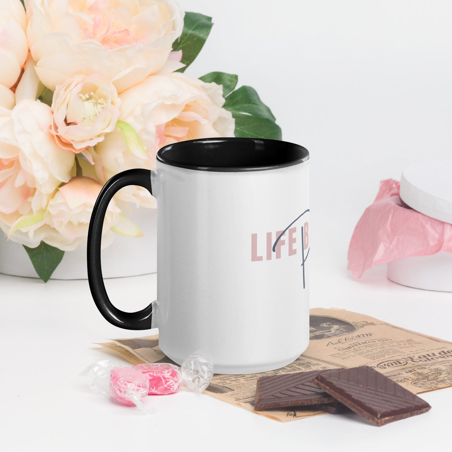 "Life Becomes Poetic" Mug